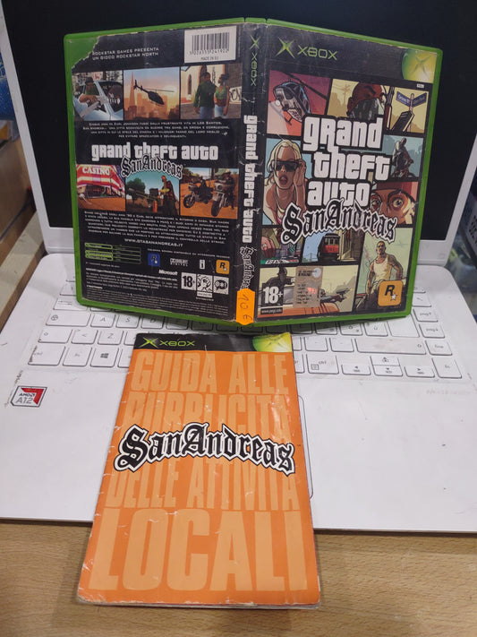 Gioco Xbox Grand theft auto San Andreas GTA