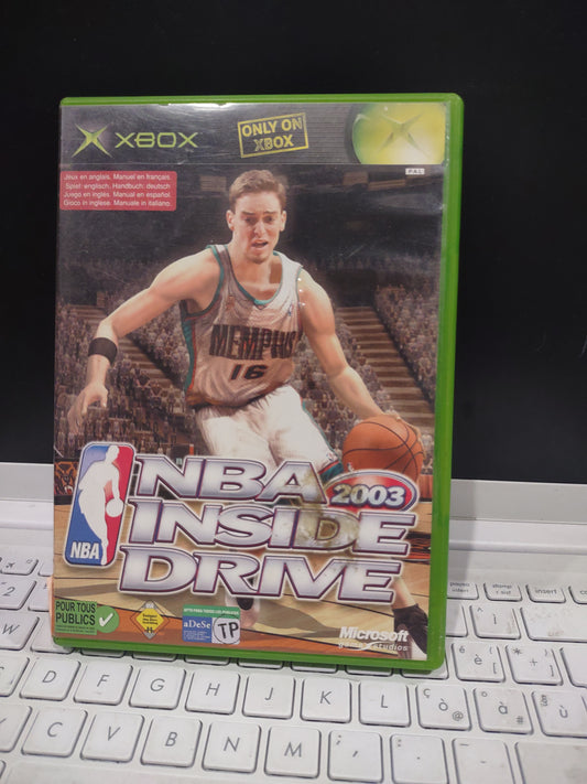 Gioco Xbox esclusiva NBA inside drive 2003
