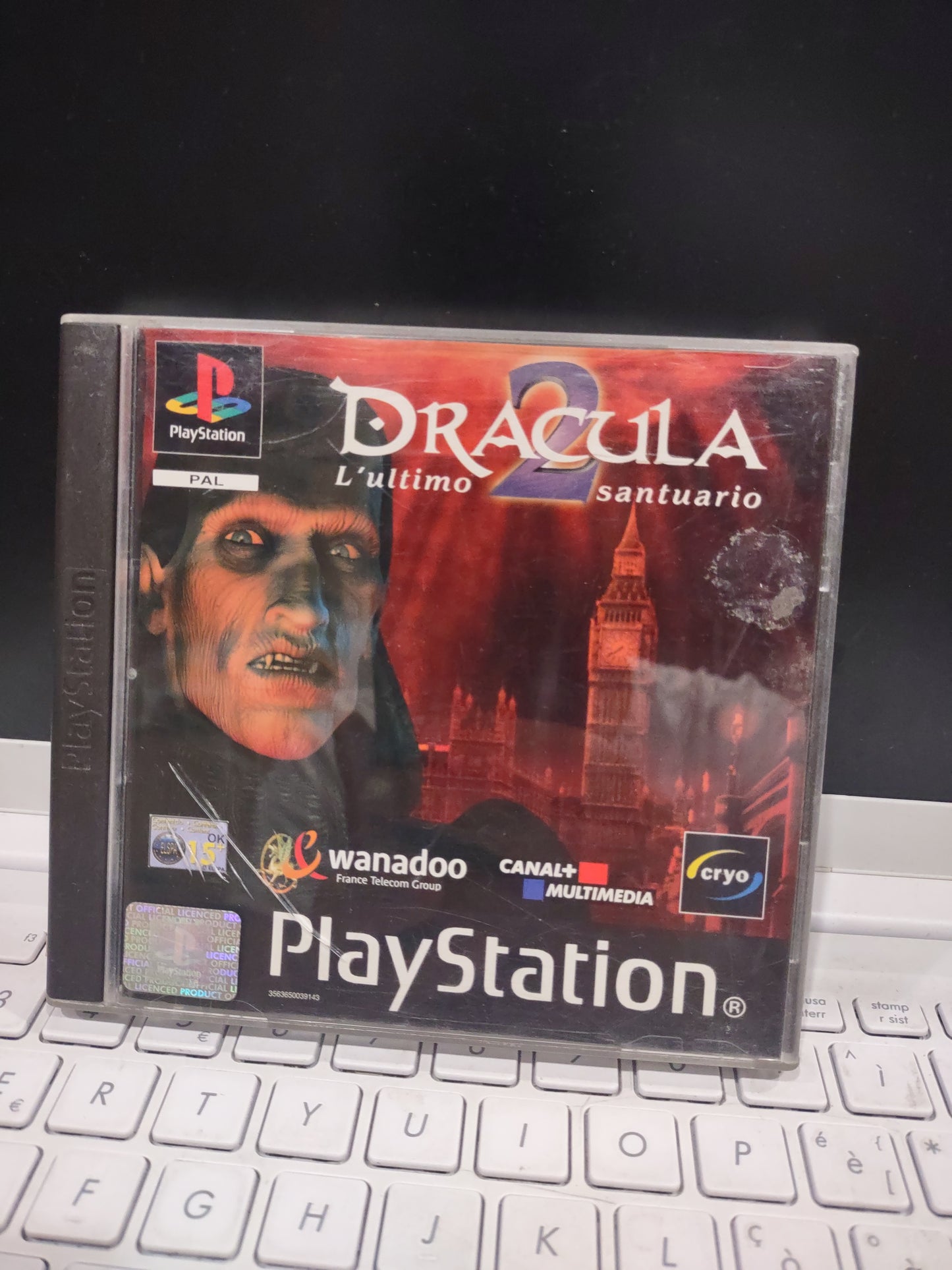 Gioco PlayStation PS1 Dracula 2 l'ultimo santuario