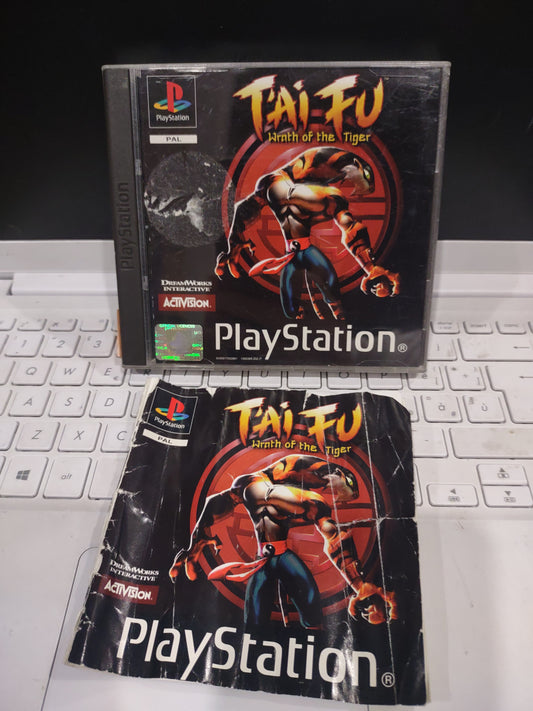 Gioco PlayStation PS1 Tai Fu wrath of the Tiger