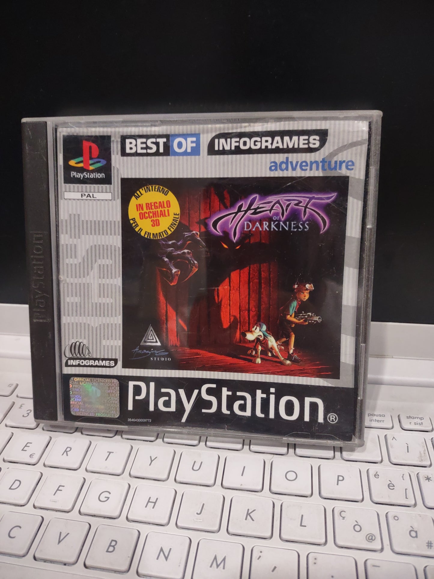 Gioco PlayStation PS1 best of earth of darkness