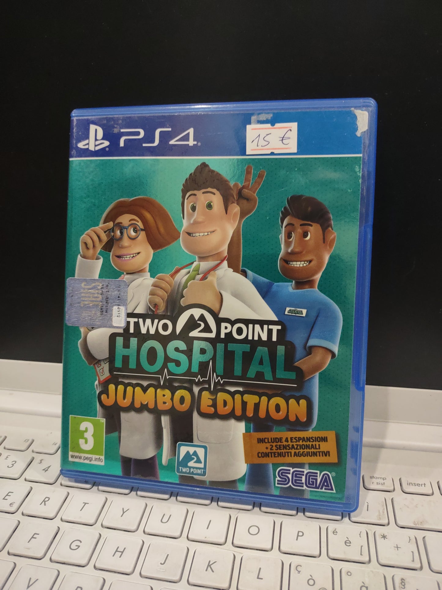 Gioco PlayStation PS4 two point hospital Jumbo edition