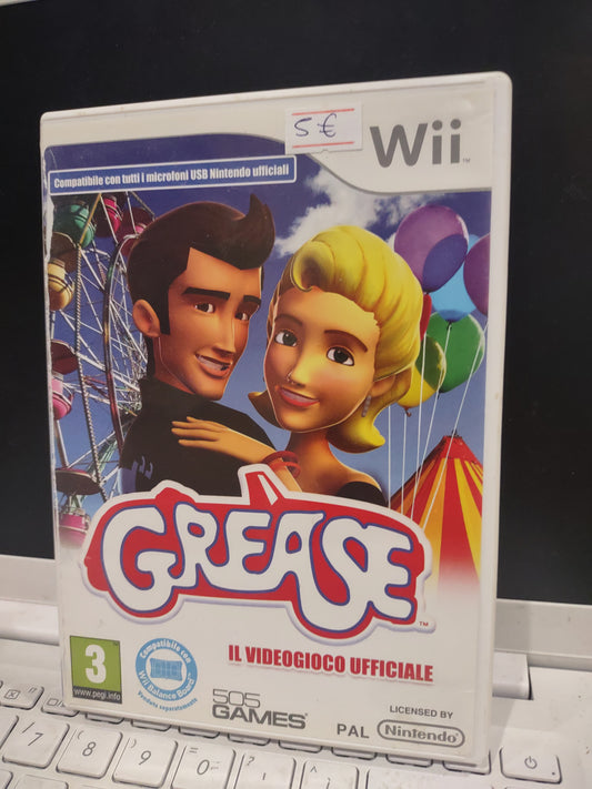 Gioco Nintendo Wii Grease il videogioco ufficiale