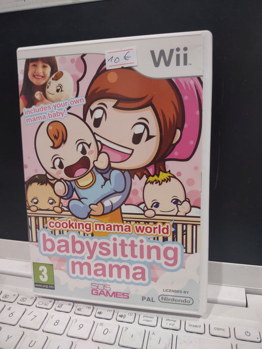 Gioco Nintendo Wii cooking mama world babysitting mama