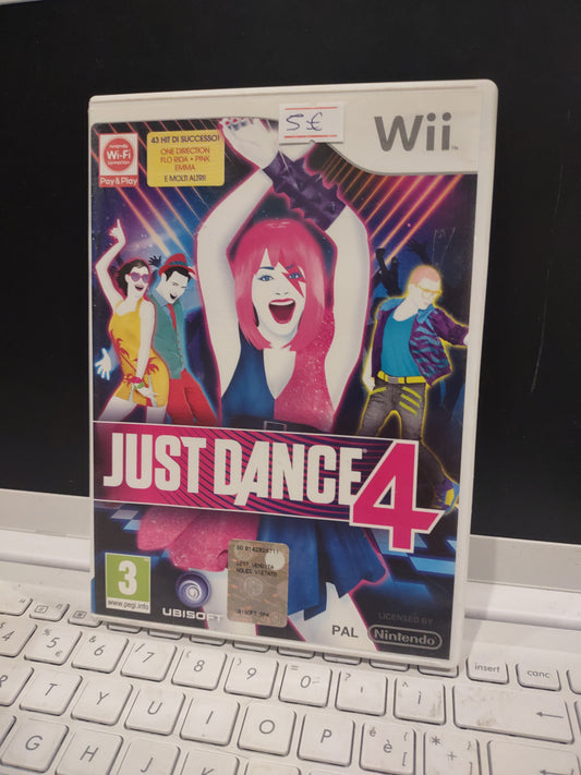 Gioca Nintendo Wii Just dance 4