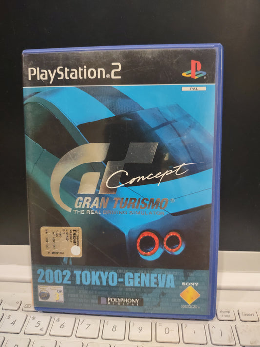 Gioco PlayStation PS2 Gran turismo concept 2002 Tokyo Geneva