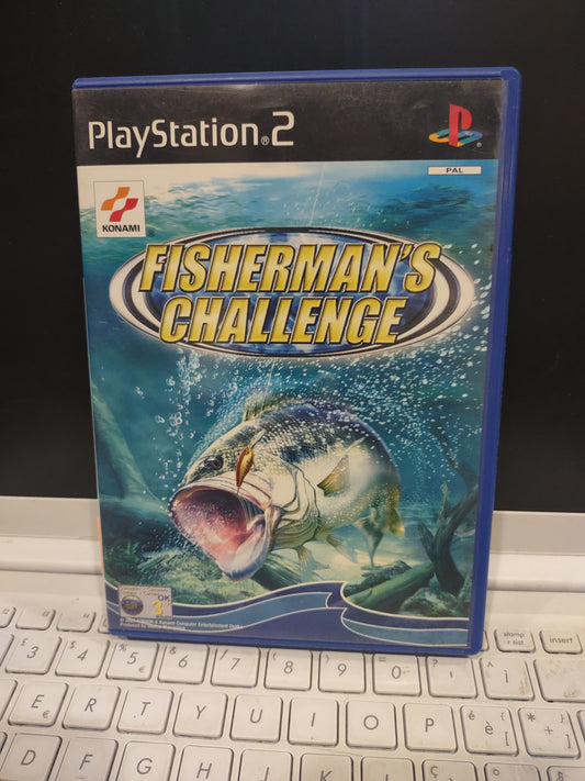 Gioco PlayStation PS2 fisherman challenge pesca