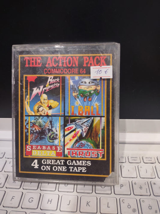 Gioco commodore 64  the action pack 4 game