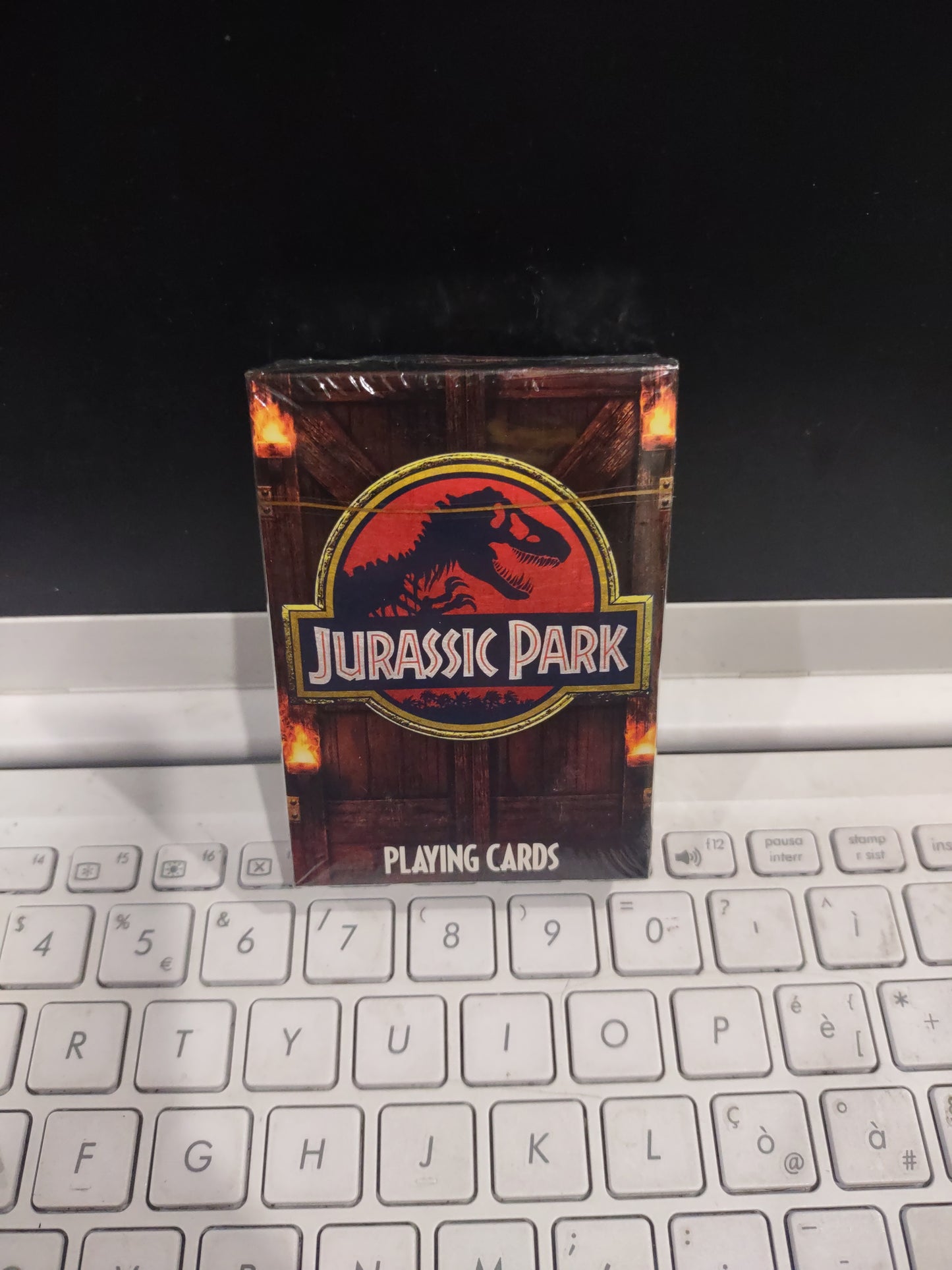 Gioco carte poker film Jurassic Park playing cards