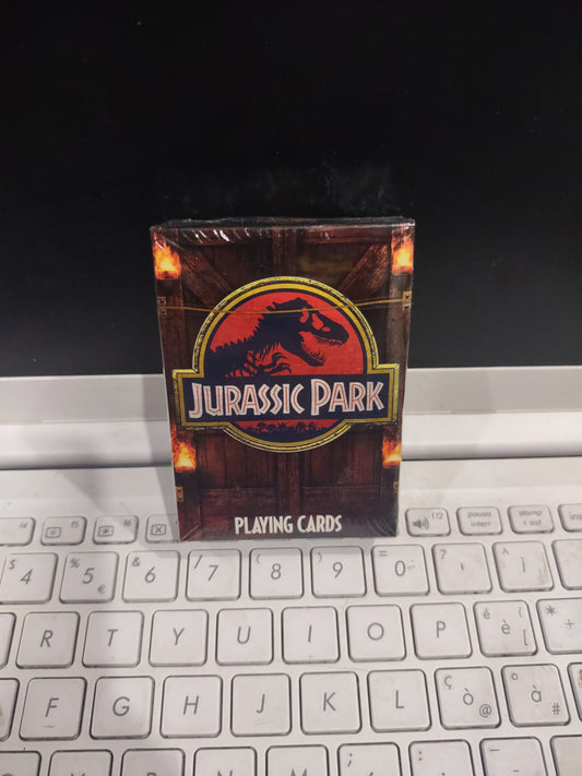 Gioco carte poker film Jurassic Park playing cards