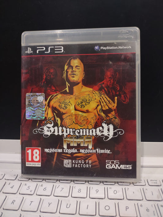 Gioco PlayStation PS3 supremacy MMA nessuna regola nessun limite