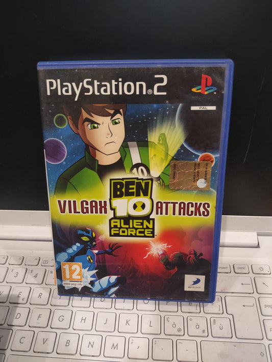 Gioco PlayStation PS2 ben 10 ten alien force vilgax attacks