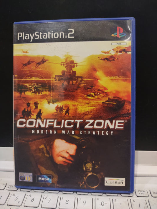 Gioco PlayStation PS2 conflict zone modern war strategy inglese