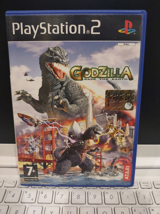 Gioco PlayStation PS2 Godzilla save the earth