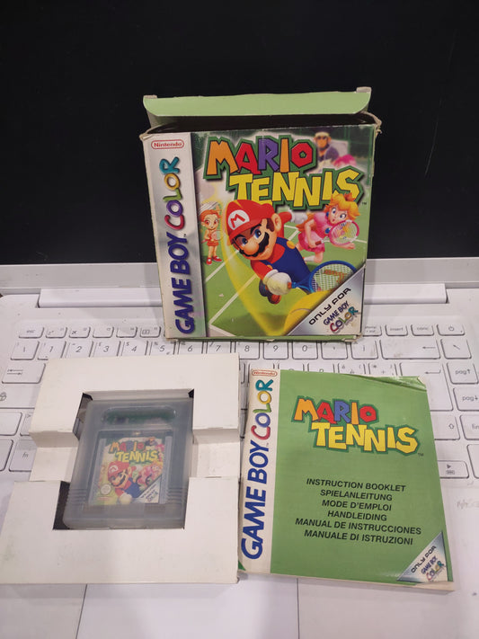 Gioco Game boy color Mario tennis completo di scatola Nintendo