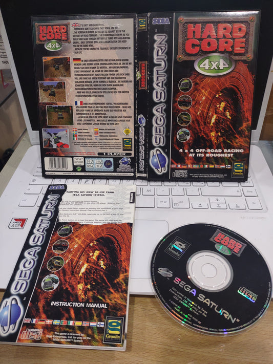 Gioco sega Saturn hardcore 4x4 off road racing
