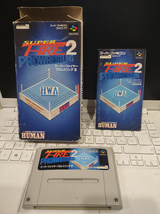 Gioco Nintendo Super famicom super Fire pro wrestling
