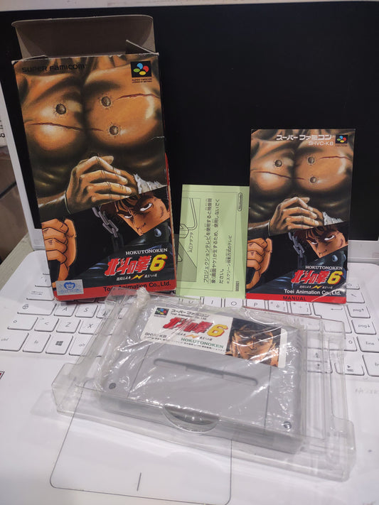 Gioco Nintendo super famicom Hokuto no Ken 6 completo