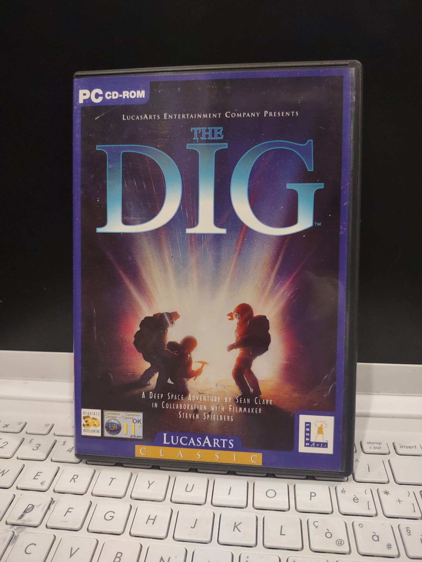 Gioco PC cd rom computer the dig LucasArts classics