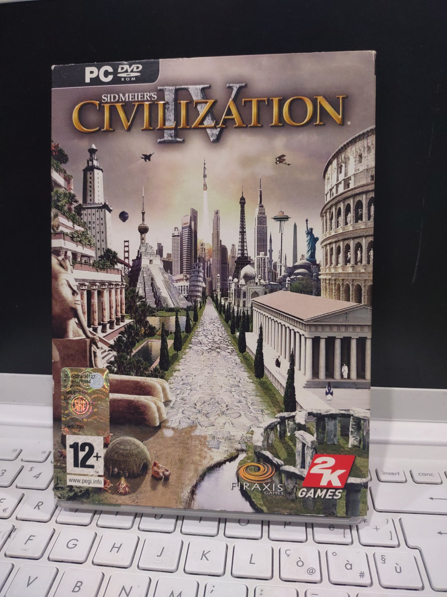 Gioco PC DVD Sid meier's civilization IV italiano