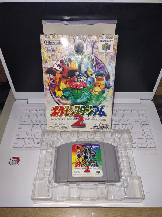 Gioco Nintendo 64 Japan Pokémon Pocket Monster stadium 2