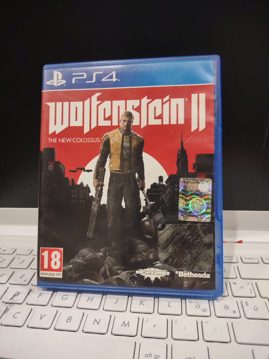 Gioco PlayStation PS4 Wolfenstein 2 the new colossus