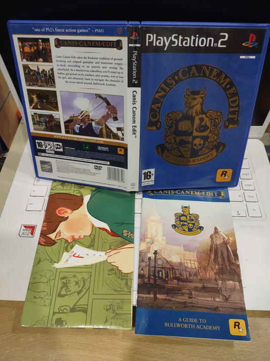 Gioco PlayStation PS2 canis canem edit PAL ENG