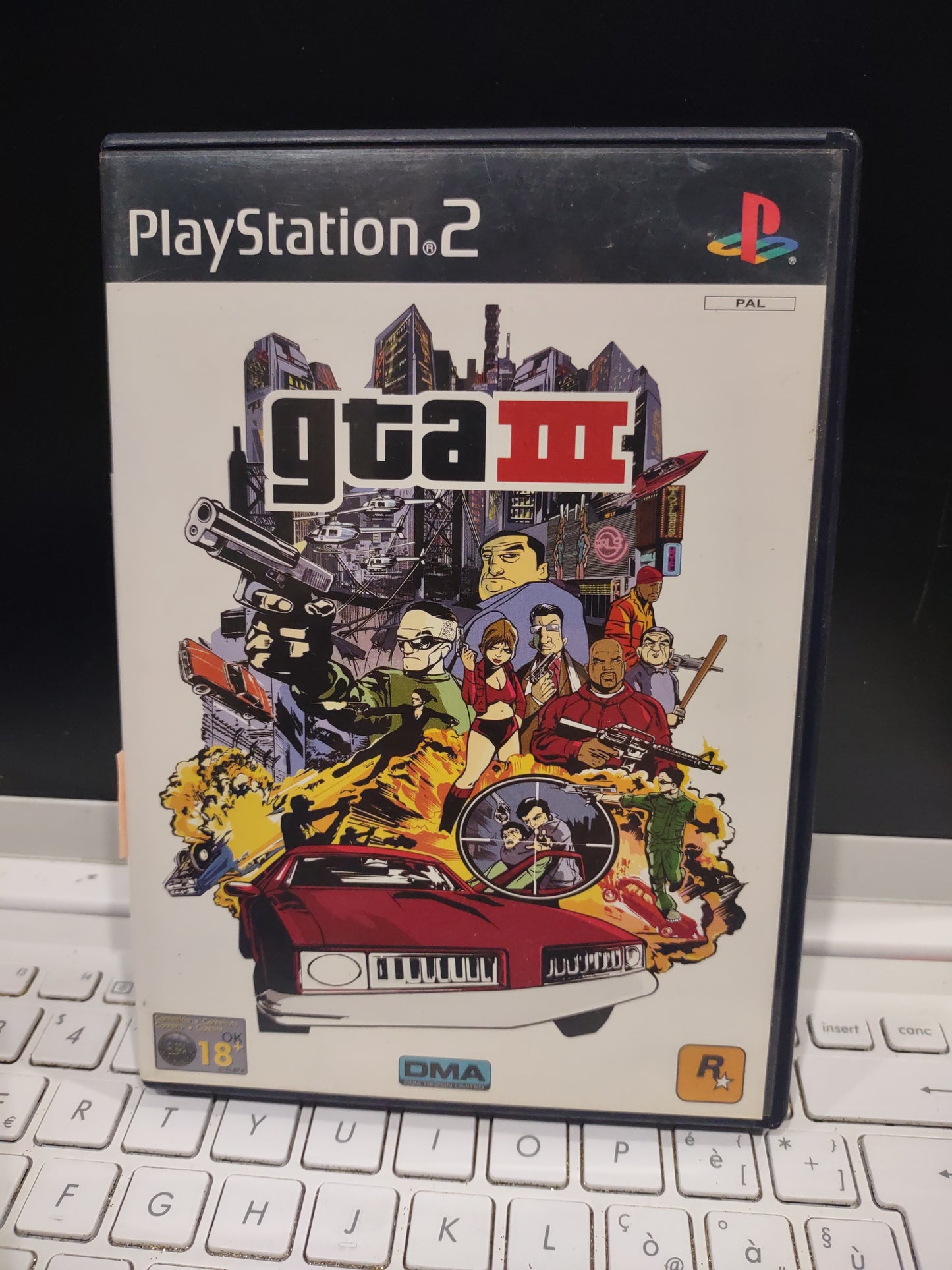 Gioco PlayStation PS2 GTA III Grand theft auto ita