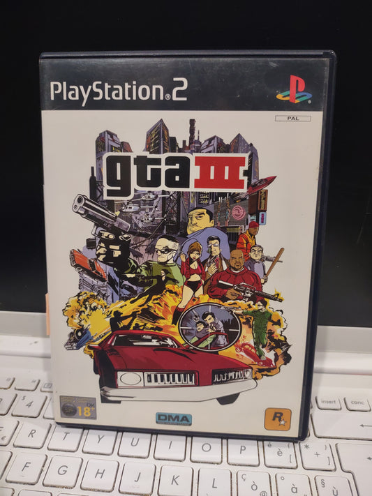 Gioco PlayStation PS2 GTA III Grand theft auto ita