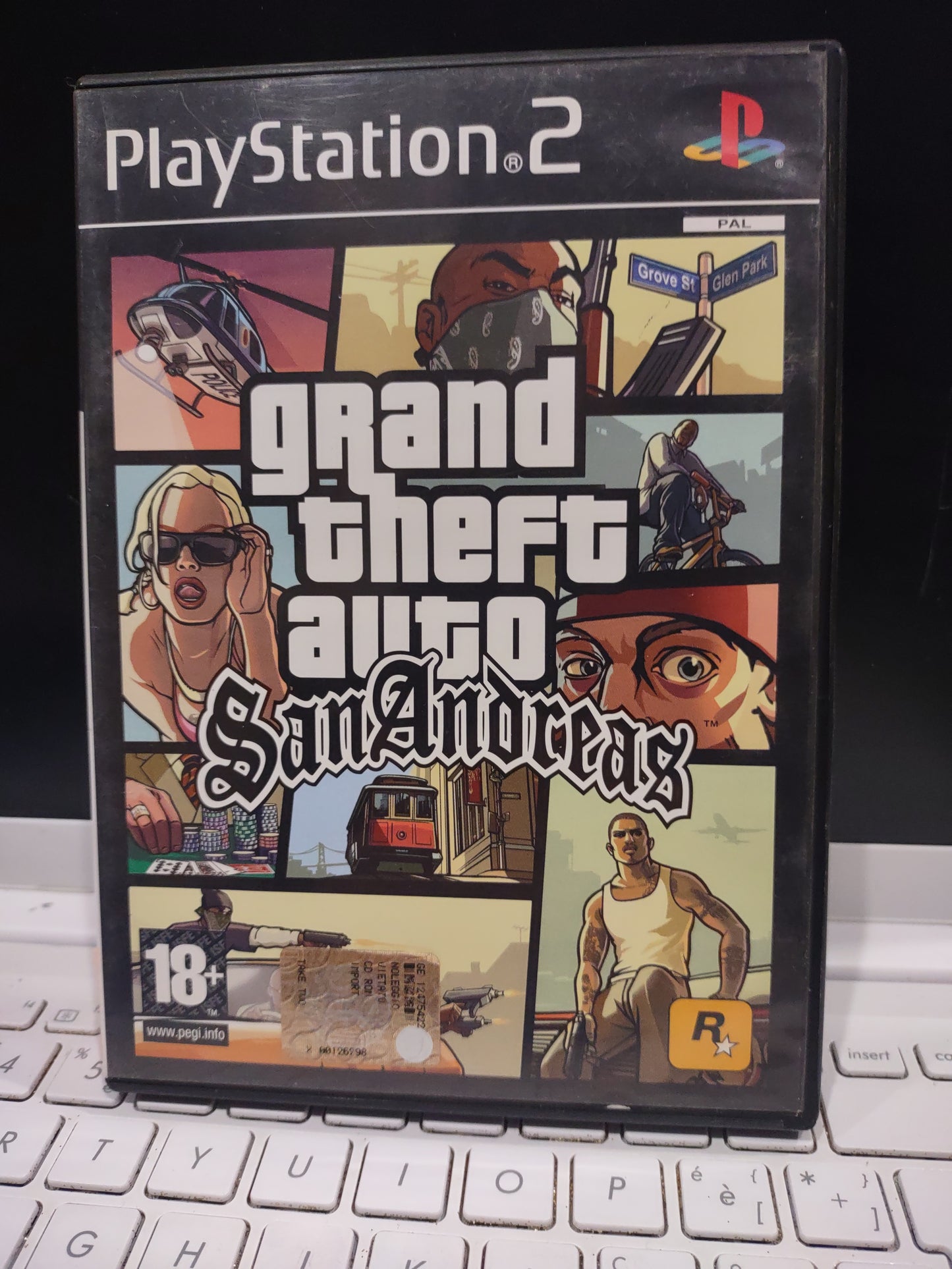 Gioco PlayStation PS2 Grand theft auto San Andreas GTA ita