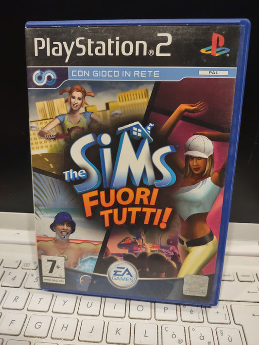 Gioco PlayStation PS2 the Sims fuori tutti
