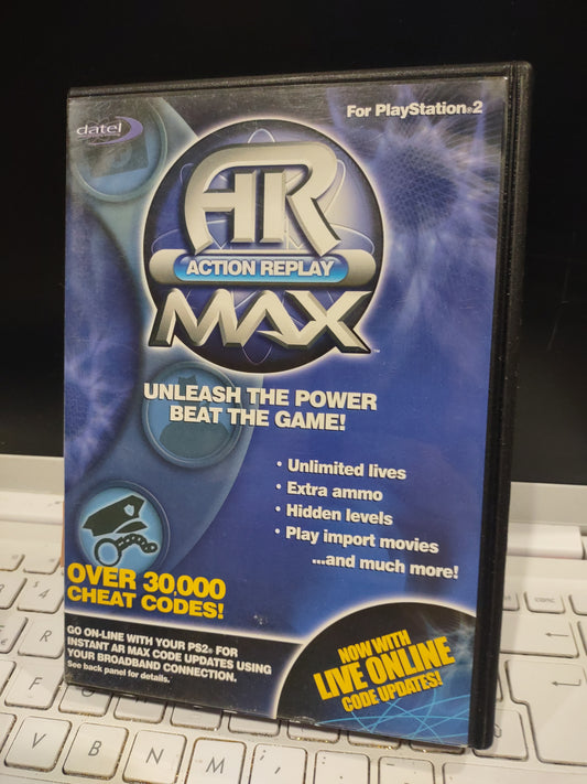PlayStation 2 PS2 AR action replay Max over 30000 cheat codes