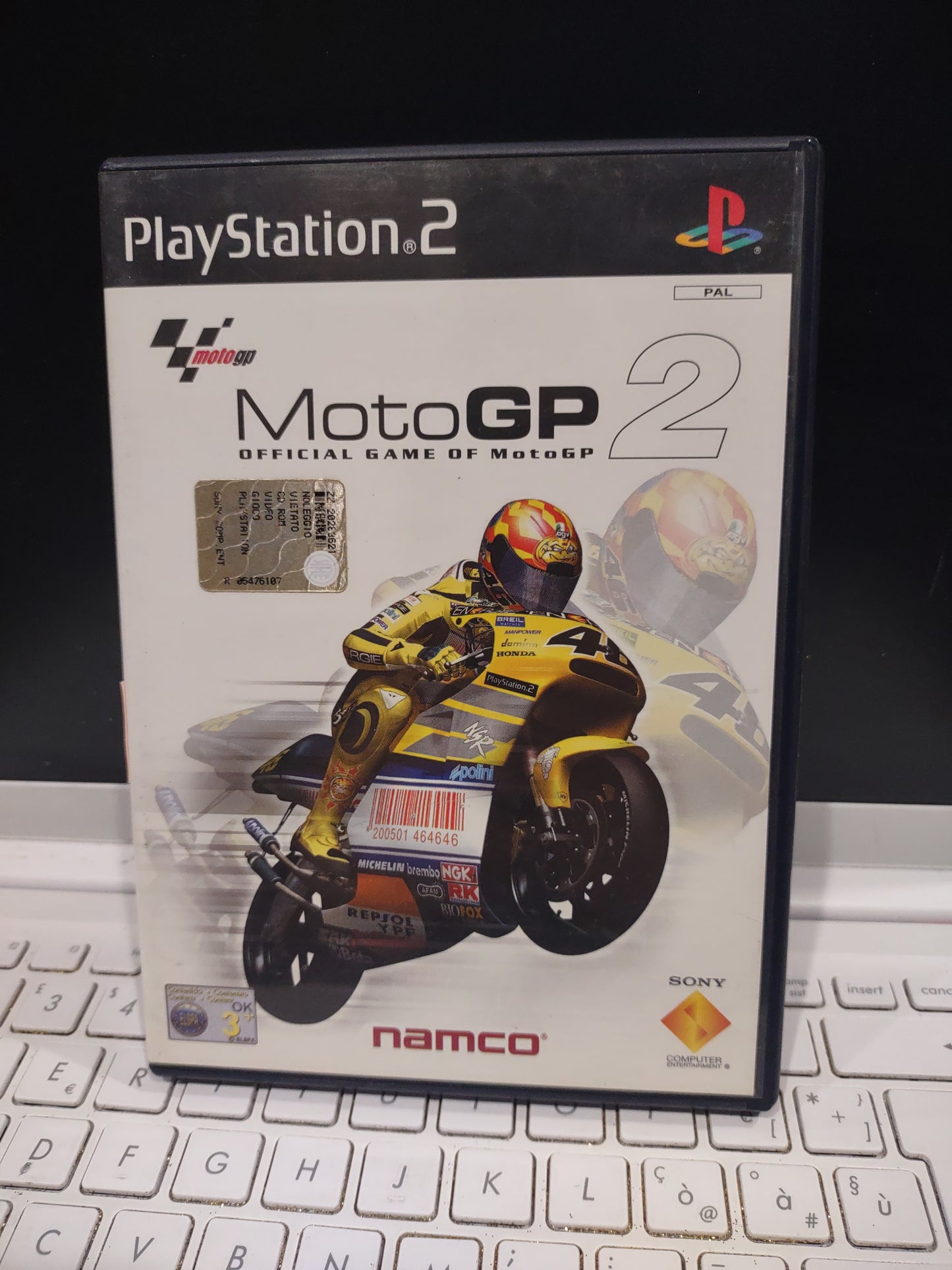 Gioco PlayStation PS2 MotoGP 2 official Game namco Sony