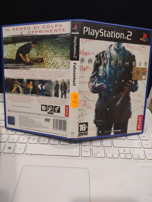 Gioco PlayStation PS2 Atari fahrenheit