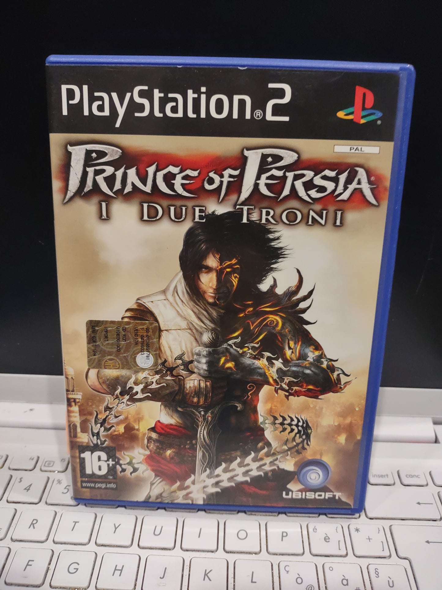 Gioco PlayStation PS2 Prince of Persia i due troni Ubisoft