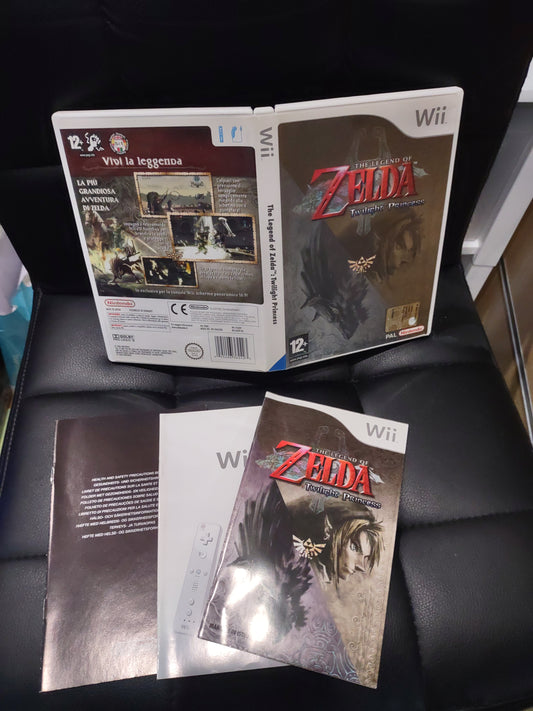Gioco Nintendo Wii the Legend of Zelda Twilight princess ita completo