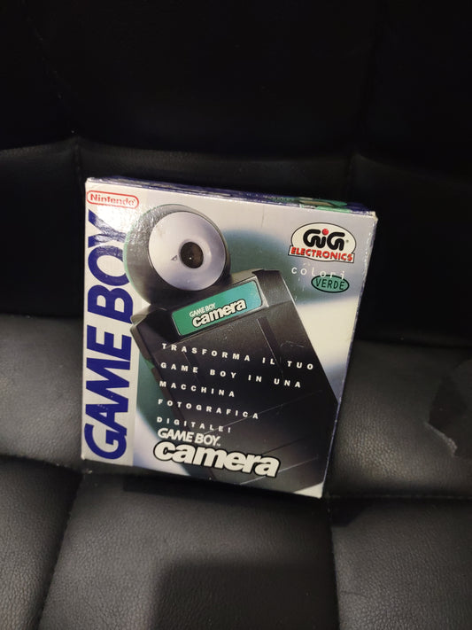 Nintendo Game boy camera Green verde fondo di magazzino gig