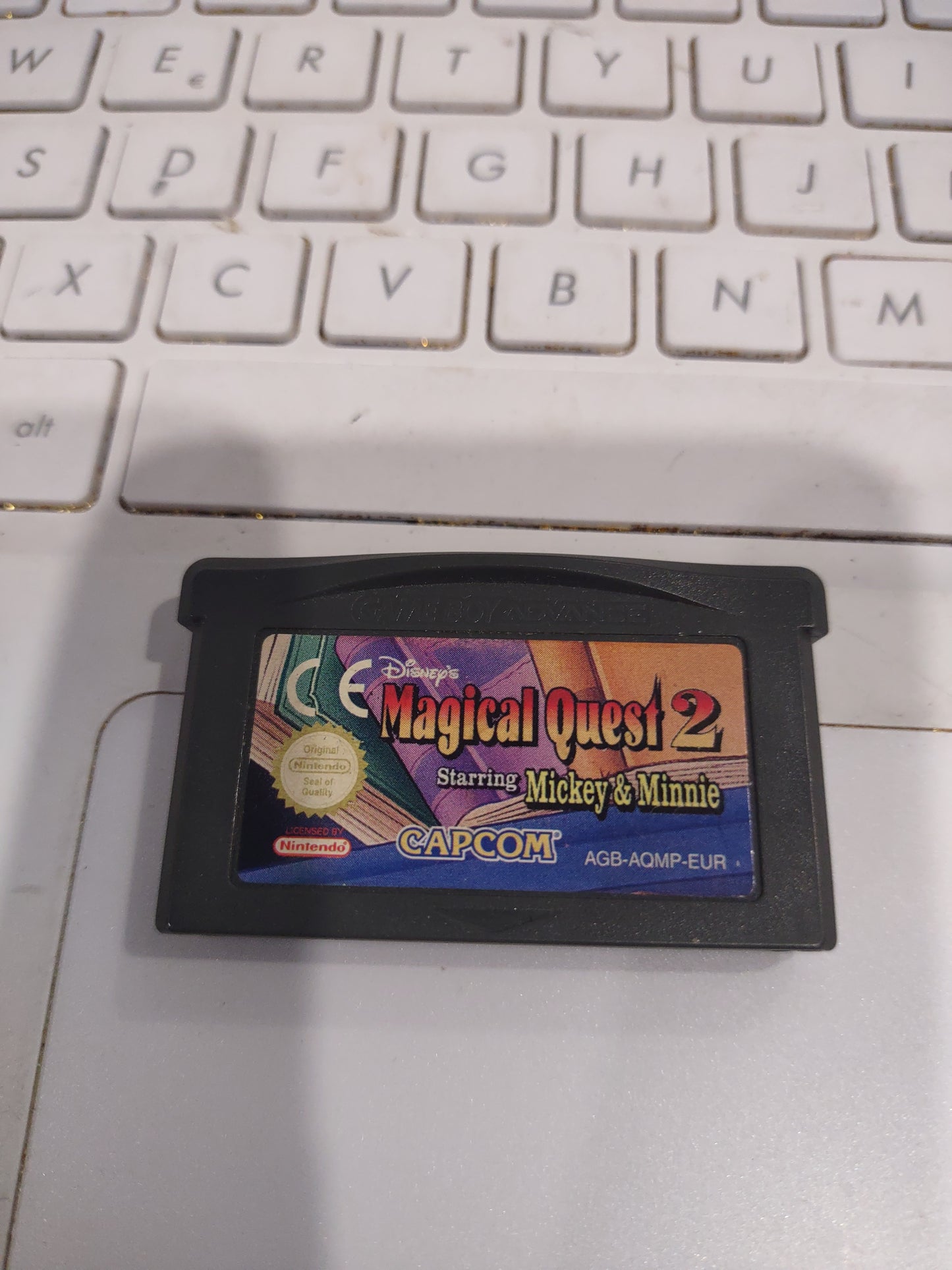 Gioco Game boy Advance GBA Disney magical quest 2 starring Mickey e Minnie capcom