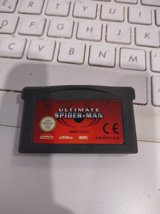 Gioco Nintendo Game boy Advance GBA ultimate spider-man Marvel