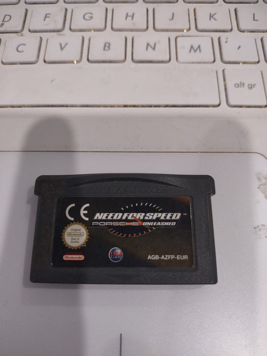 Gioco Nintendo Advance GBA Need for Speed Porsche unlashed