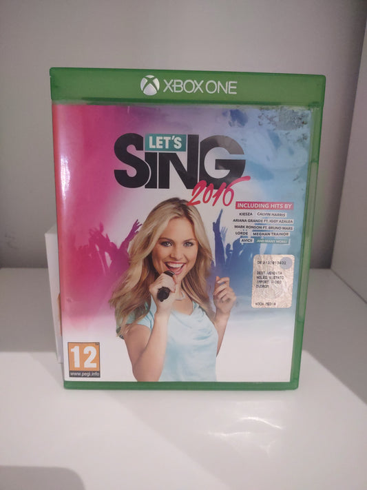 Gioco Xbox One let's Sing 2016