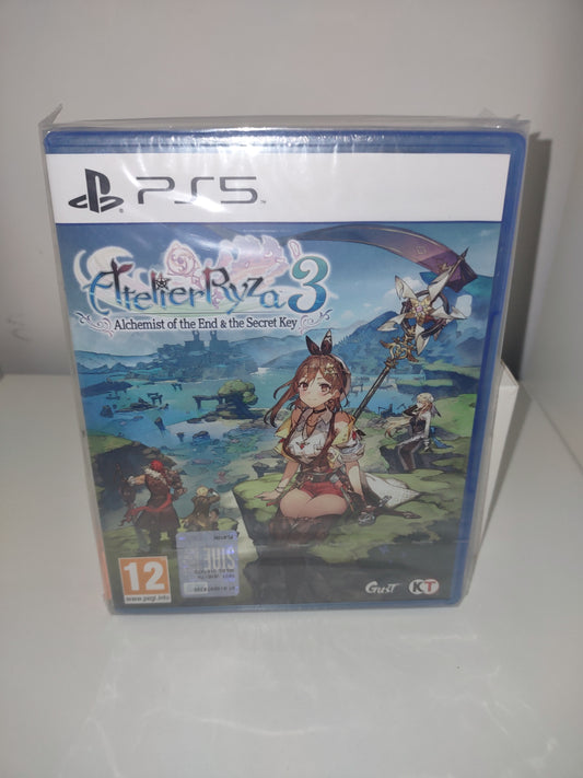 Gioco sigillato ps5 PlayStation atelier ryza 3 alchemist of the end &  the secret Key