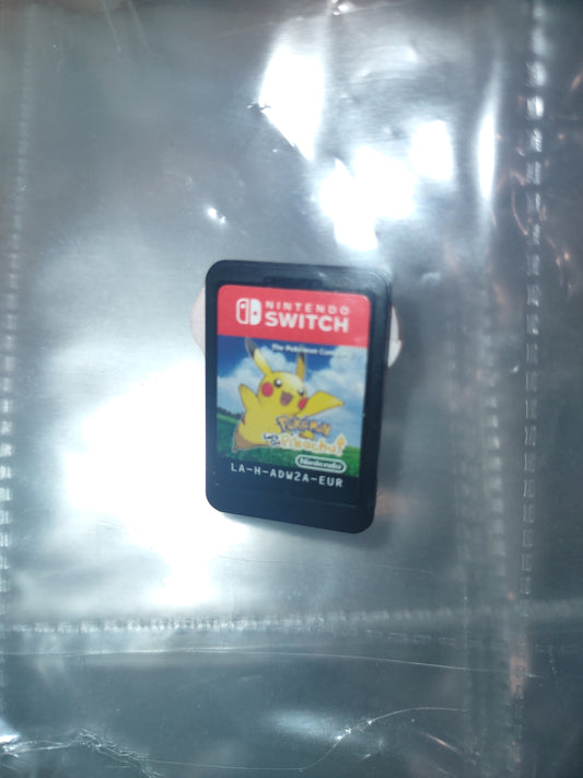 Cartuccia Nintendo switch Eur Pokémon let's go Pikachu
