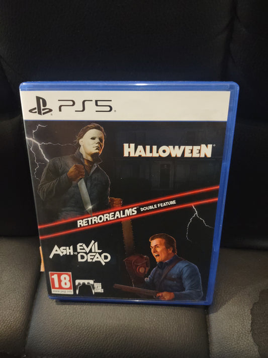 Gioco PlayStation ps5 retrorealms Double feature Halloween and Ash vs  evil dead