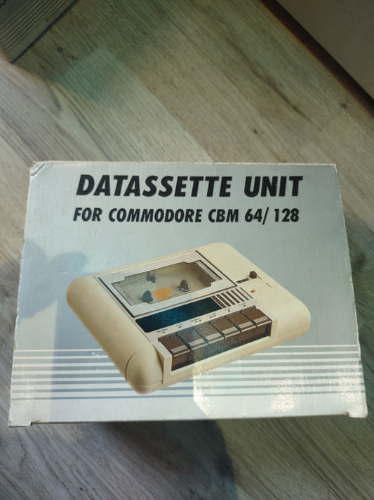 Datasette unit commodore c64 128 scatola e istruzioni