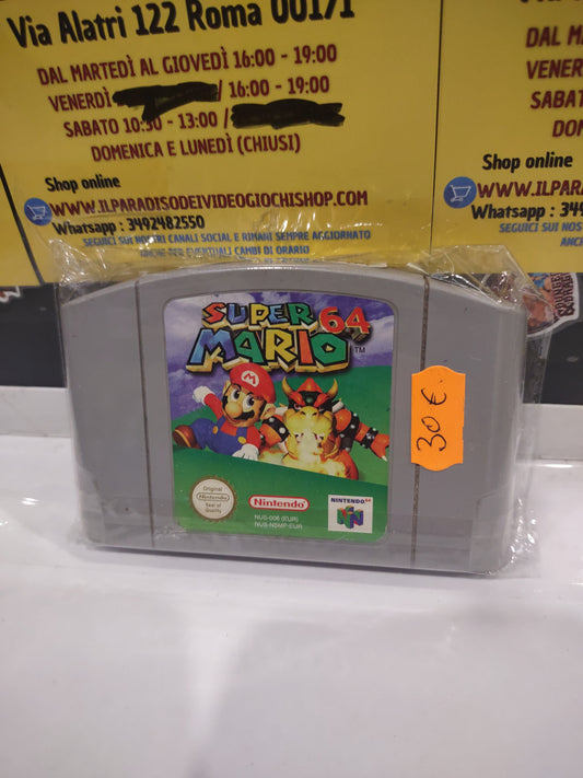 Gioco Nintendo 64 n64 Super Mario Eur pal