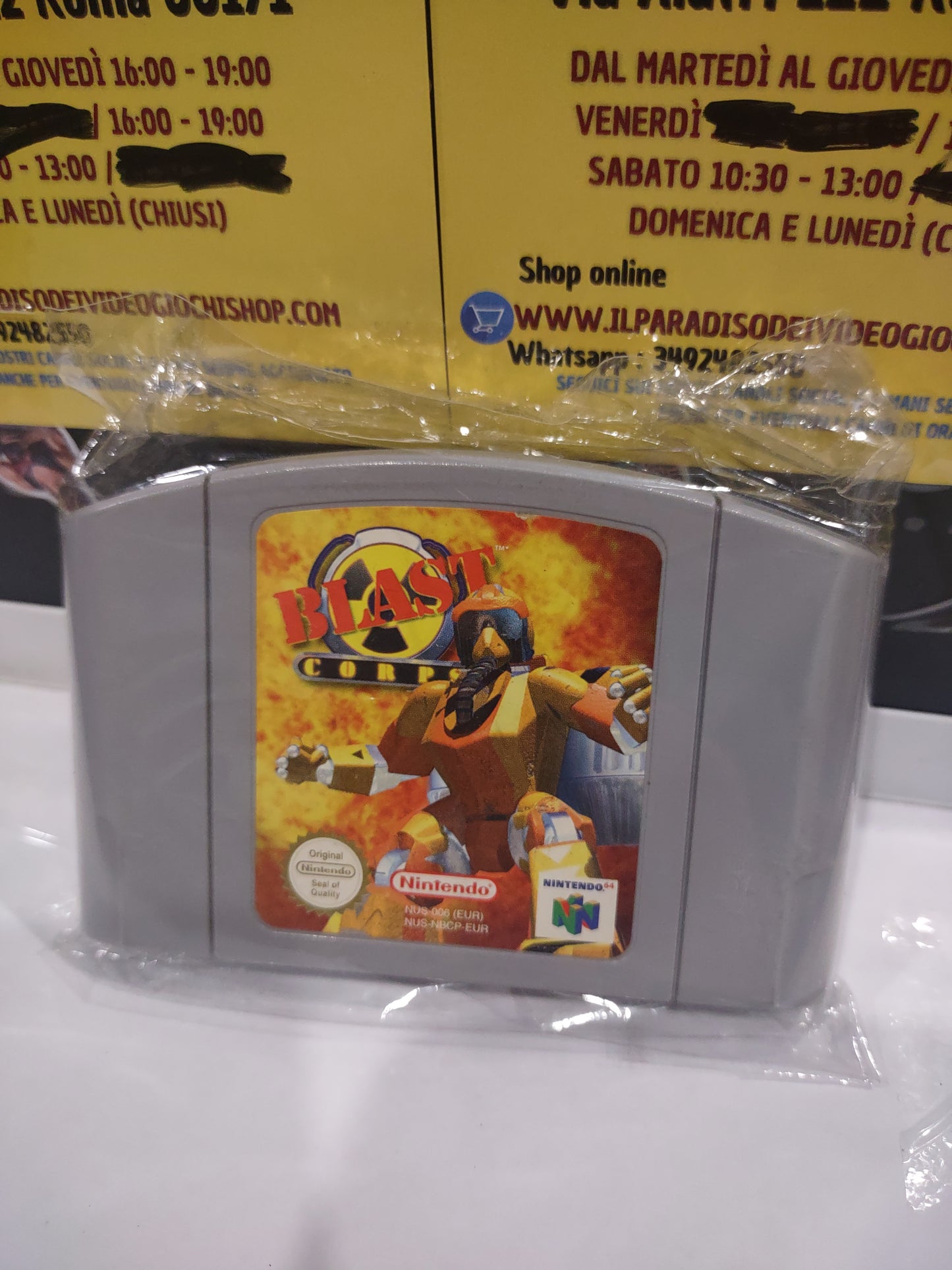 Gioco Nintendo 64 blast Eur pal