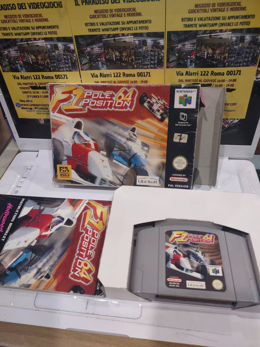 Gioco Nintendo 64 F1 pole position