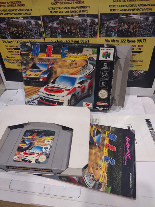 Gioco Nintendo 64 multiracing Championship mrc PAL eur