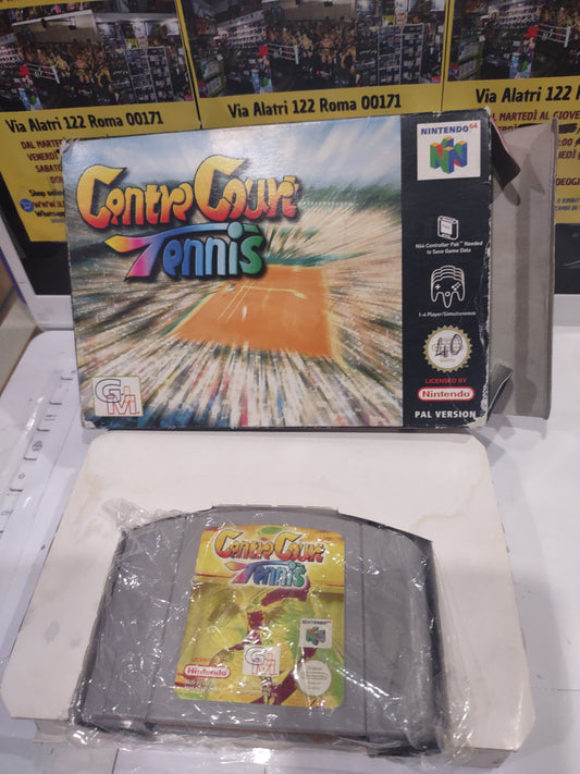 Gioca Nintendo 64 scatola cartuccia contre court tennis
